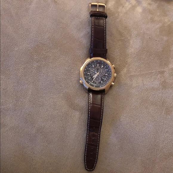 Citizen Gold and Brown Men's Watch
